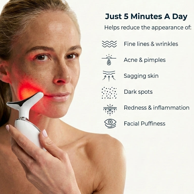 Red Light Facial Massager