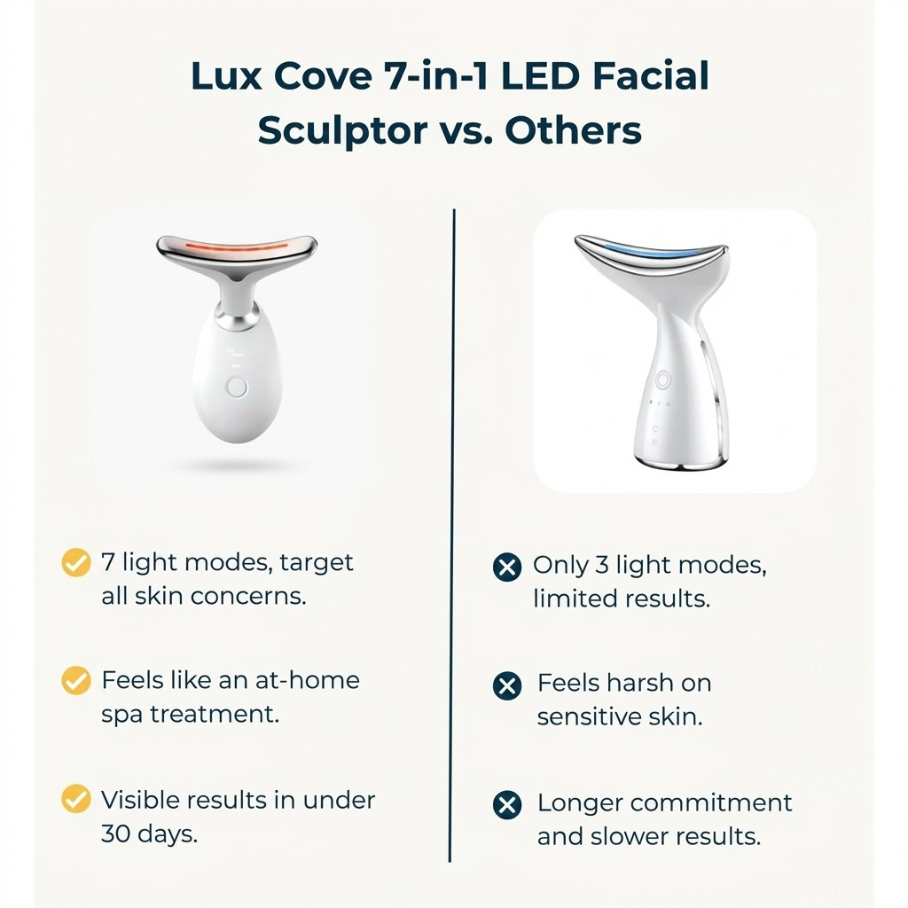 Red Light Facial Massager
