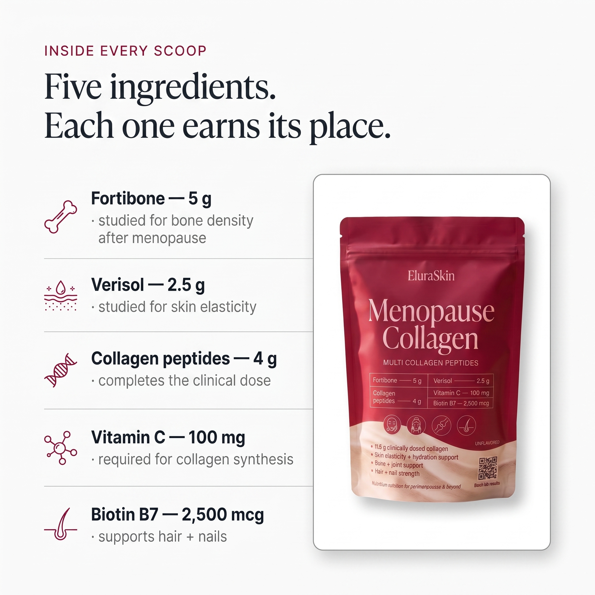 Menopause Collagen Peptides