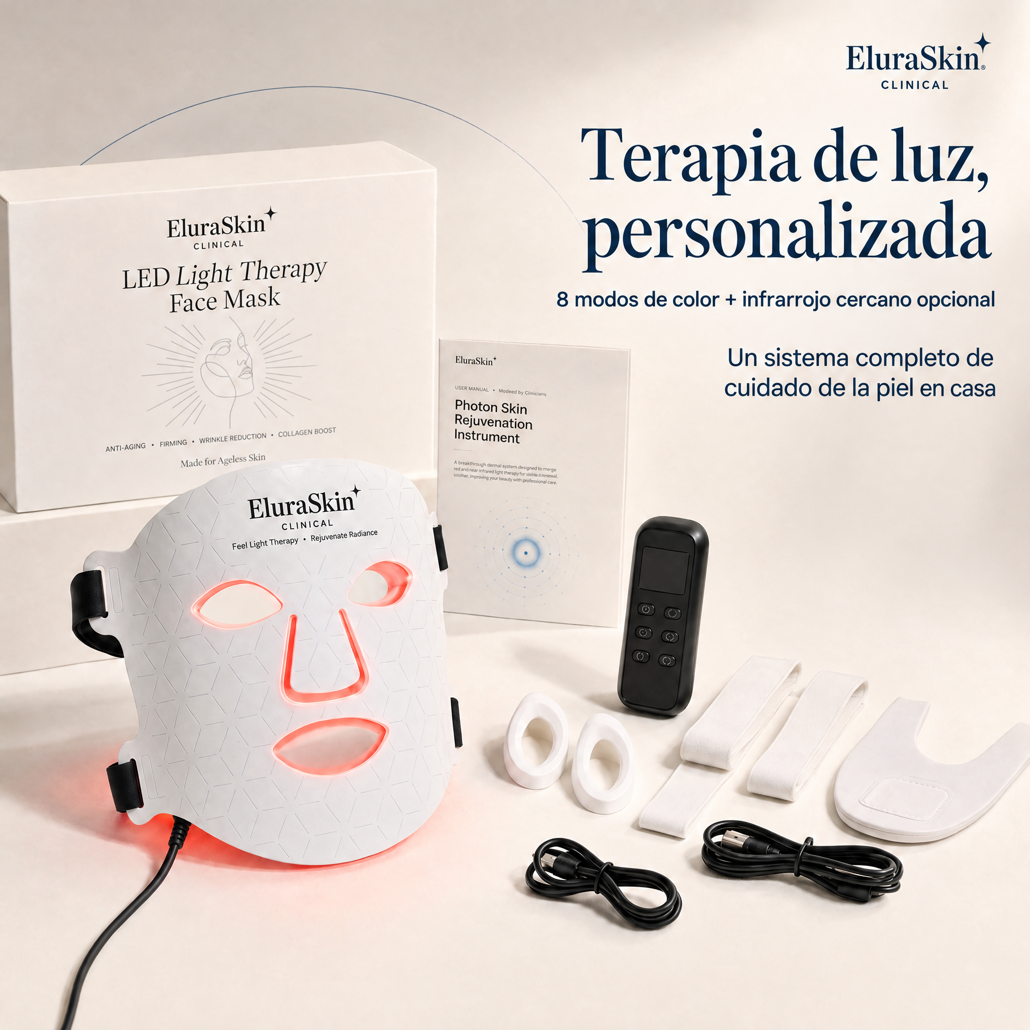 Máscara de Terapia de Luz Roja