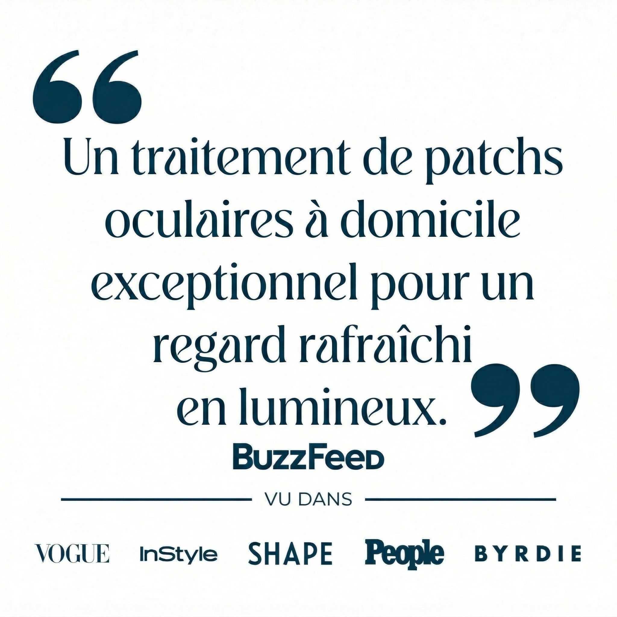 Patches Yeux au Collagène